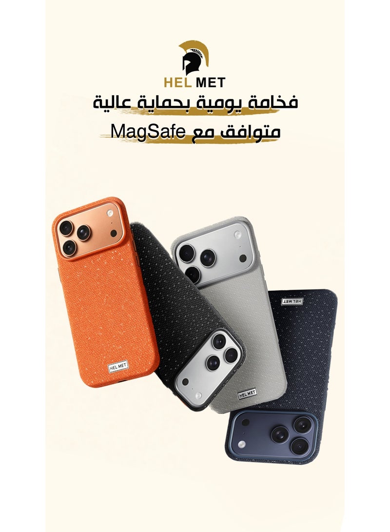 هيلمت جراب HELMET LOXE الجلدي MagSafe (آيفون 17 Air، أبيض) - Image 5